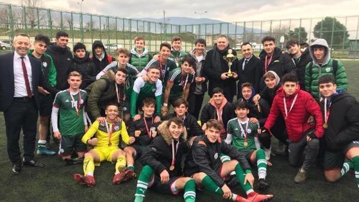 Bursaspor’un gençleri, Bursa şampiyonu