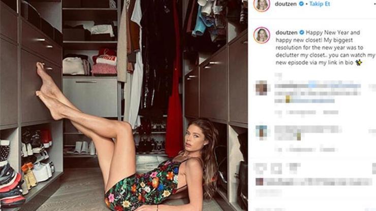 Ünlü modelden ilginç karar
