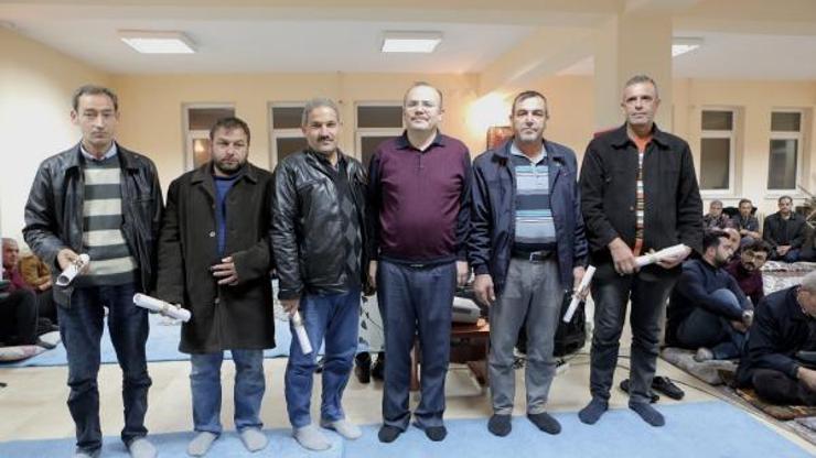 Mut’ta ziraat kursiyerlerine sertifika