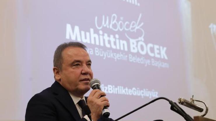 Böcek: Halkın istediği yarım kalan projelere devam edeceğiz