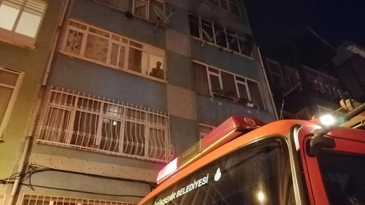 Kadıköyde esrarengiz ölüm Herkes yangından sandı ama...