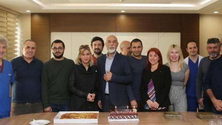 Özkan çifti, gazetecilerle buluştu