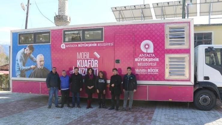 Mobil kuaför Kaş ve Döşemealtında