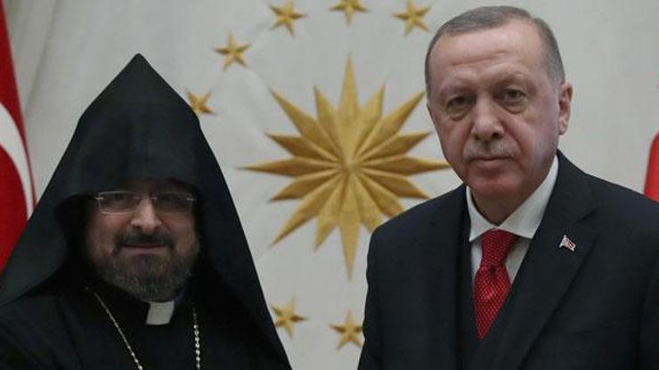 Cumhurbaşkanı Erdoğan, Türkiye Ermenileri 85. Patriği Maşalyanı kabul etti