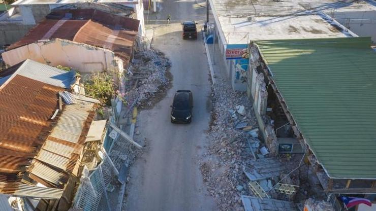 Porto Rikoda 2 bin deprem harita değiştirdi