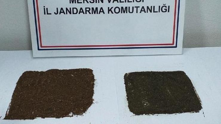 Araçta ele geçirilen uyuşturucuya 2 gözaltı