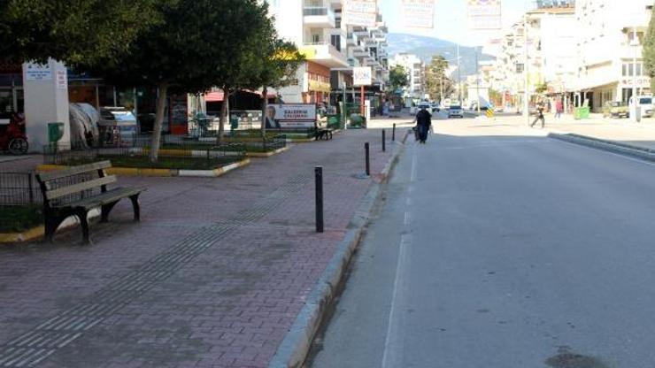Finike Fatih Bulvarına kaldırım