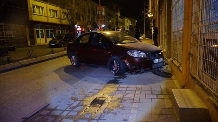 Kaza yapan aday sürücü alkollü çıktı