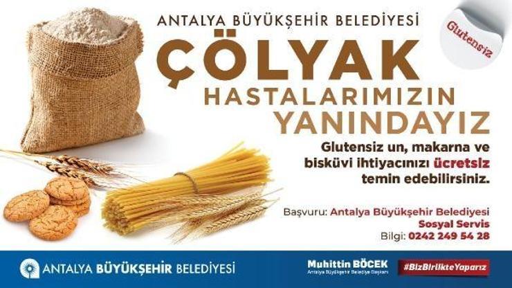 Büyükşehir çölyak hastalarına ücretsiz gıda desteği verecek