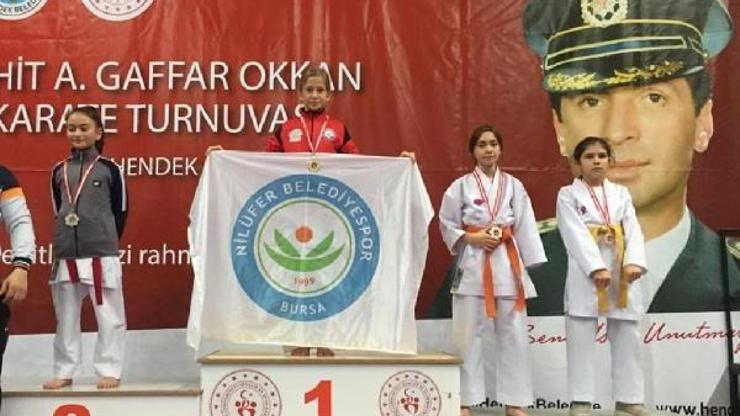 Nilüferli karatecilerden 11 madalya