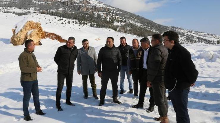 Başkan Yılmaz, saha incelemesi yaptı