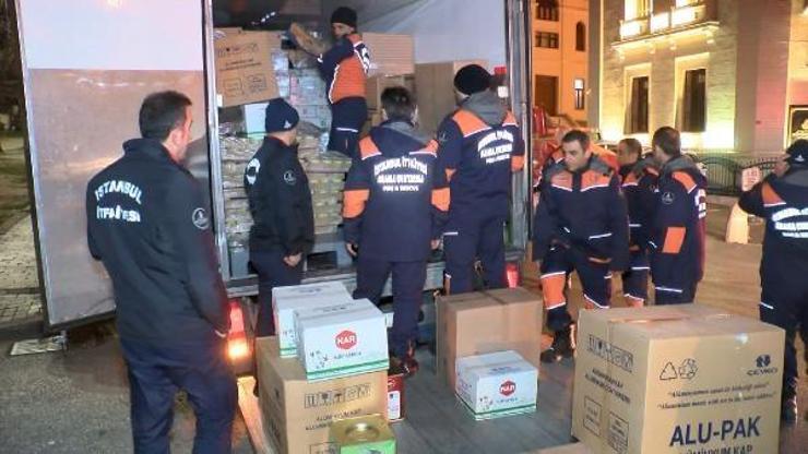İBB Arama kurtarma ekipleri Elazığa gitti