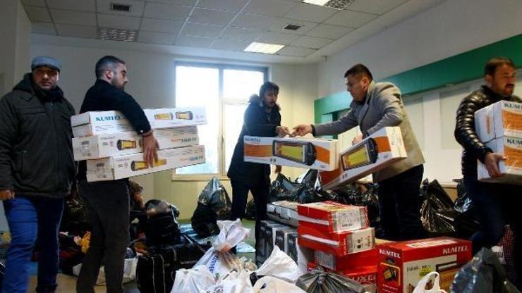 Erbaada Elazığ depremi için yardım kampanyası
