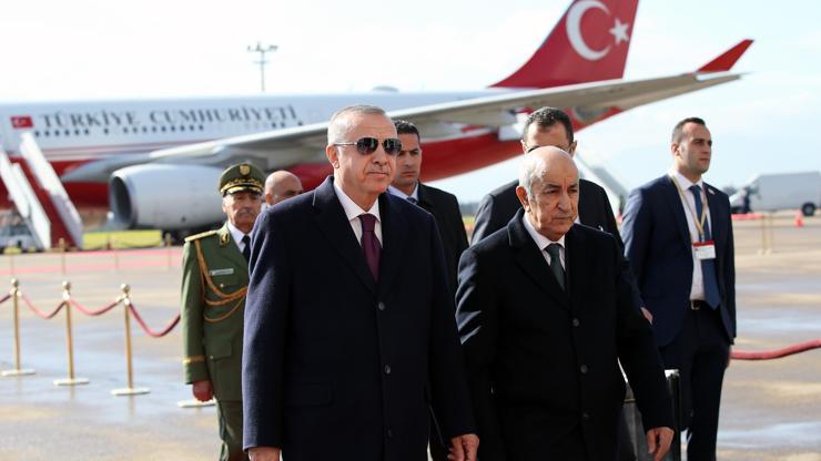 Cumhurbaşkanı Erdoğan, Cezayir’de