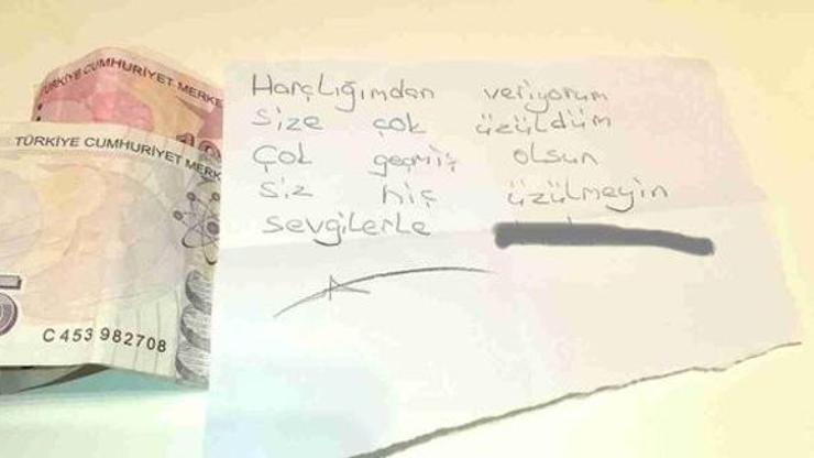 Notu bulan görevliler duygusal anlar yaşadı