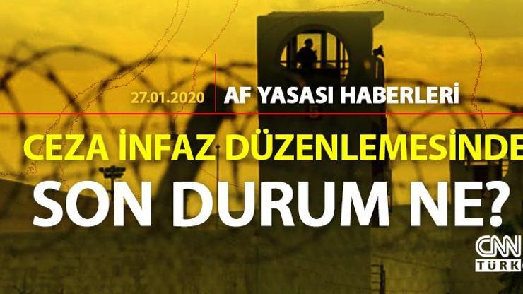 Son dakika af haberleri 27.01.2020… Af yasası çıkacak mı, son durum ne