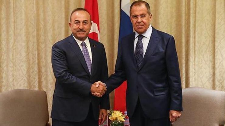Bakan Çavuşoğlu, Rus mevkidaşı ile görüştü
