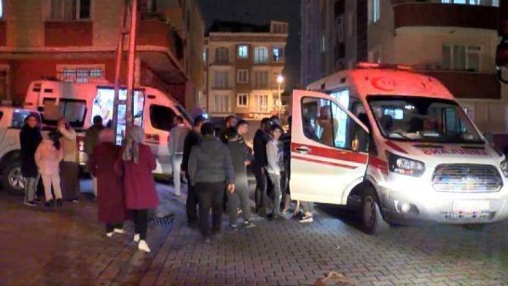 Esenyurtta korkutan yangın: 5i çocuk 10 kişi dumandan etkilendi