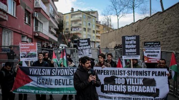 ABD Başkonsolosluğu önünde protesto