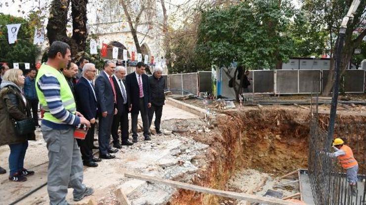 Muratpaşa Camii müştemilatının temeli atıldı