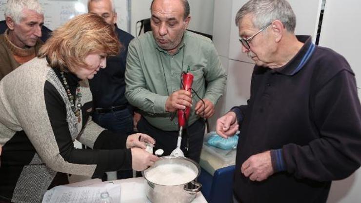 Doğal deterjan yapımını öğrendiler