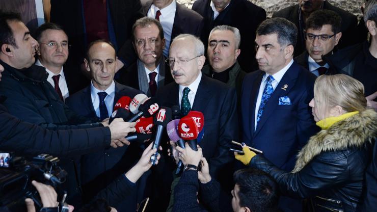 Kılıçdaroğlu, açıklama yaptığı sırada deprem oldu