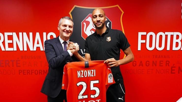 Steven Nzonzi Rennese imza attı