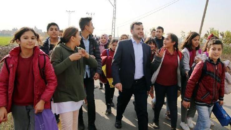 İncirlik Cumhuriyet Mahallesi okul yolu asfaltlandı