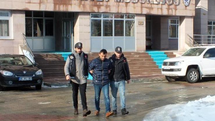 Yozgatta, uyuşturucu şüphelisine tutuklama
