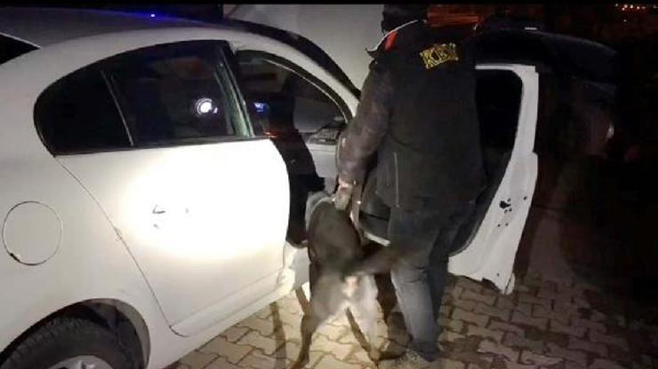 Gaziantep’te uyuşturucu operasyonu: 2 gözaltı