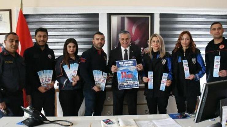 112 heyetinden Topaloğluna ziyaret