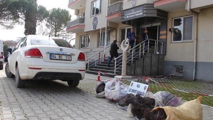 Kiralık otomobille kablo çalan 3 kişi tutuklandı