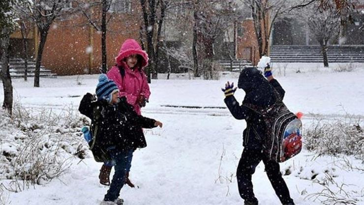 Kar Türkiyeyi etkisi altına aldı: Birçok yerde eğitime kar engeli