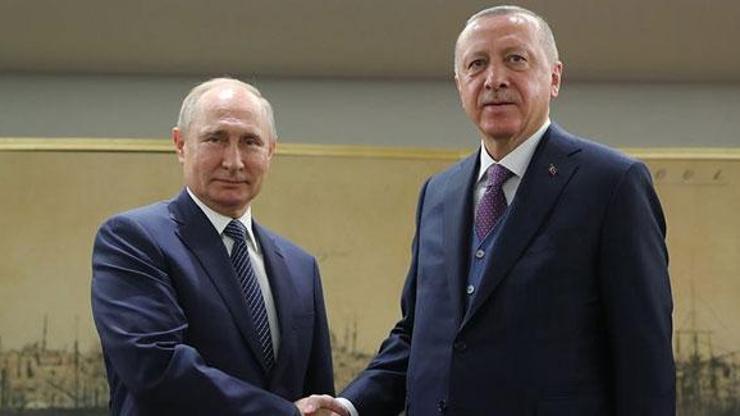 Cumhurbaşkanı Erdoğan, Putin ile görüştü