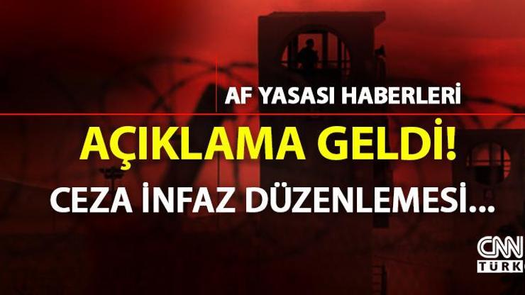 Son dakika af haberleri: Bakan’dan açıklama geldi Af yasası…