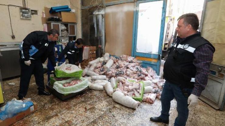 Döner baskınında mide bulandıran manzara