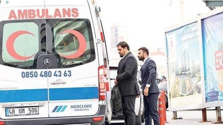 VIP ambulans şoförü gözaltına alındı