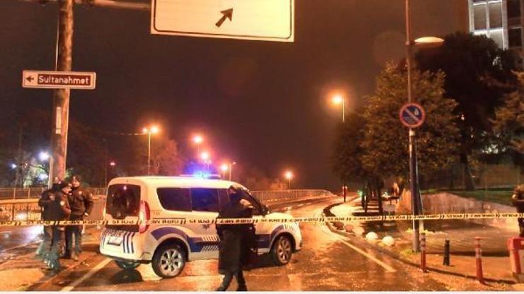 İBB Binası önünde şüpheli paket hareketliliği