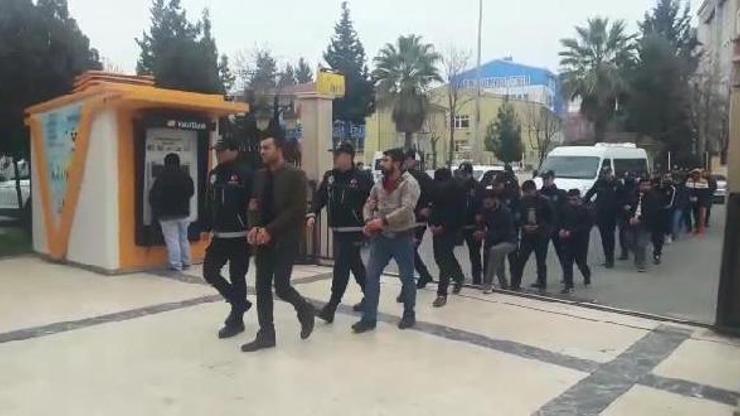 Şanlıurfada torbacı operasyonu: 10 tutuklama