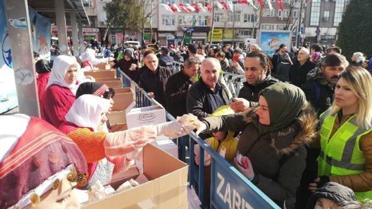 Bahçelievler Hamsi Festivali’nde 3 ton balık tüketildi