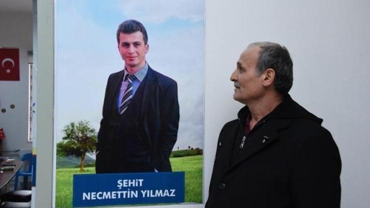 Şehit öğretmenin adına kütüphane açıldı