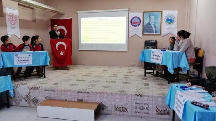 Hafikte bilgi yarışması düzenlendi