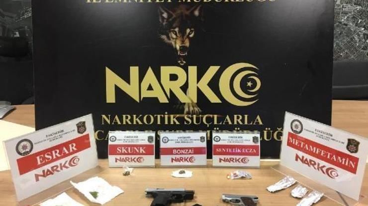 Eskişehir’de uyuşturucu operasyonu