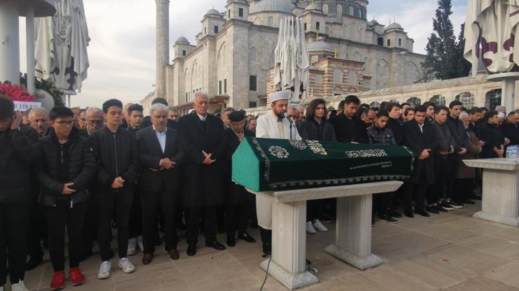 İş adamı Ali Armağanın oğlu son yolculuğuna uğurlandı