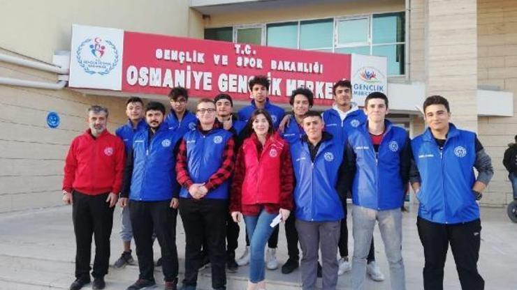 Osmaniyede gençler, iyilikte yarıştı