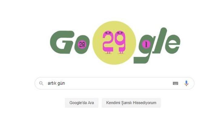 Artık gün nedir, hesabı nasıl yapılır 29 Şubatlı artık yıl doodle oldu