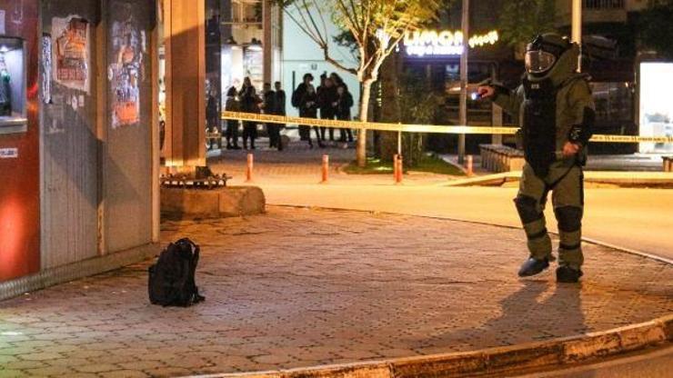 Unutulan sırt çantası korkuya neden oldu