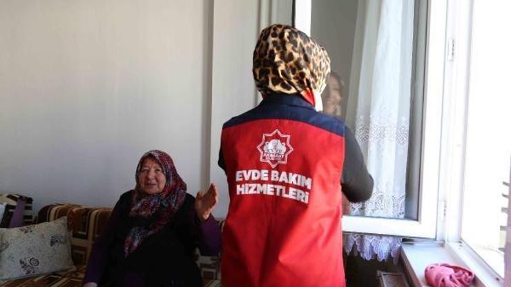 Aksaray Belediyesinden evde bakım hizmeti