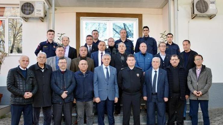 Salihlide İlçe Jandarma Komutanlığına destek ziyareti