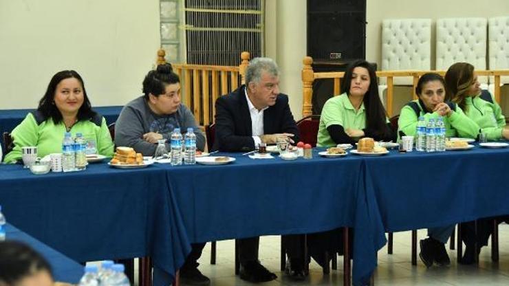 Narlıderede 8 Mart dayanışması